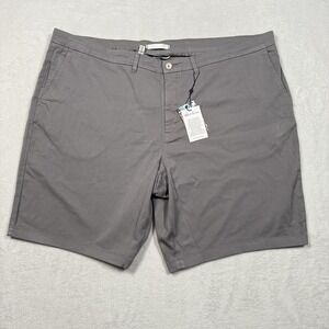 Robert Graham Shorts Mens 46 Classic Fit Chino‎ Casual Modern Flat Front Shorts
